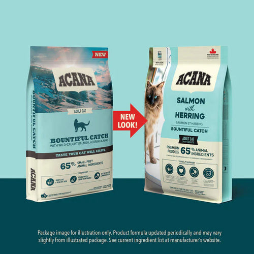 ACANA - Bountiful Catch Salmon with Whole Herring - Cat Dry Food