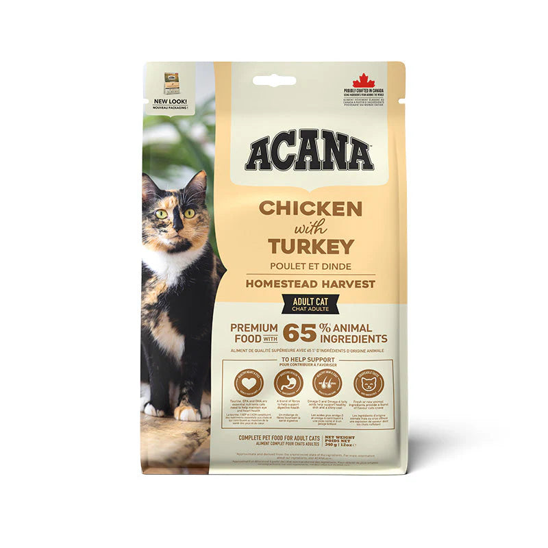 ACANA - Homestead Harvest Chicken with Turkey - Cat Dry Food