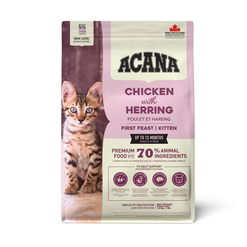 ACANA - First Feast Chicken With Herring - Kitten - Cat Dry Food