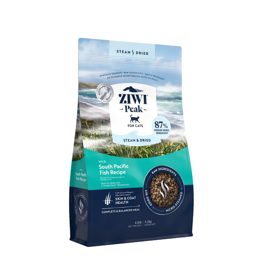 ZIWI Peak - Steam & Dried Wild South Pacific Fish Recipe - Dry Cat Food